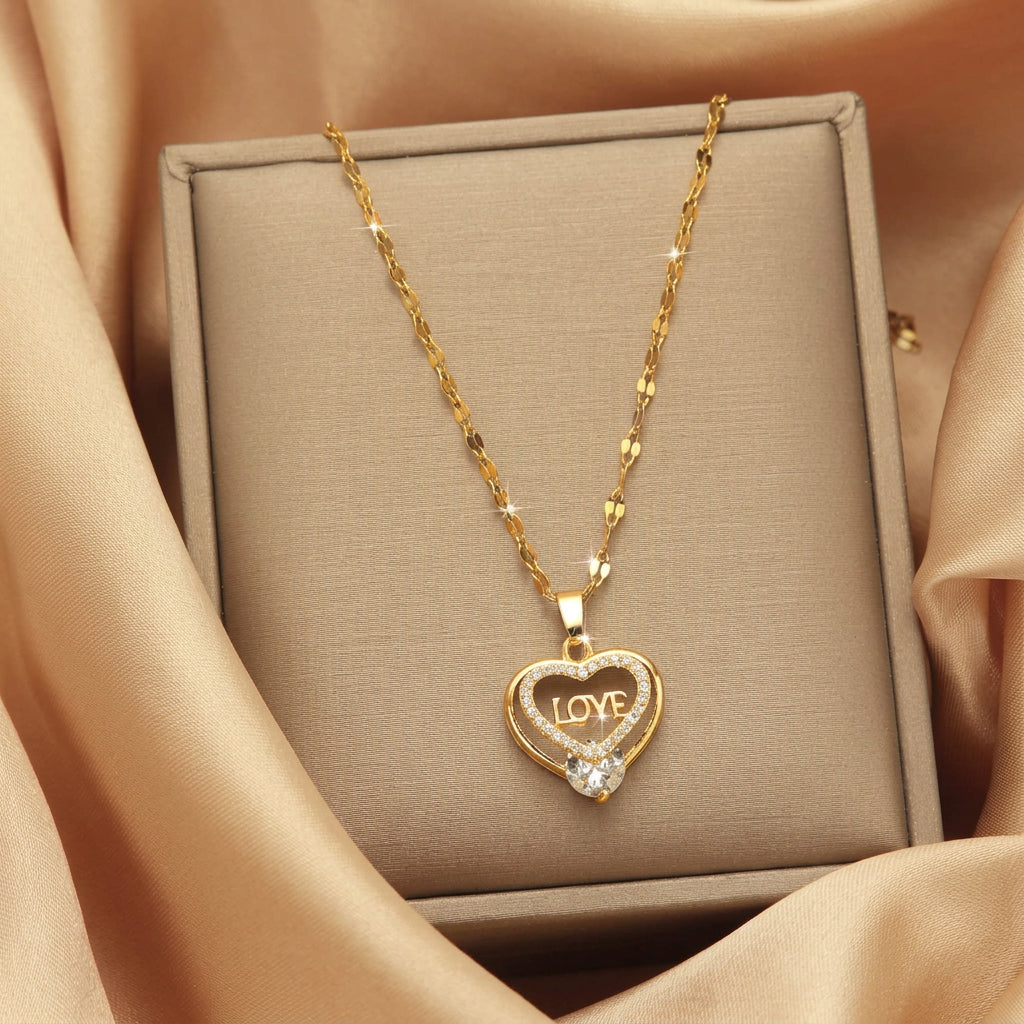 Collier Cœur Love